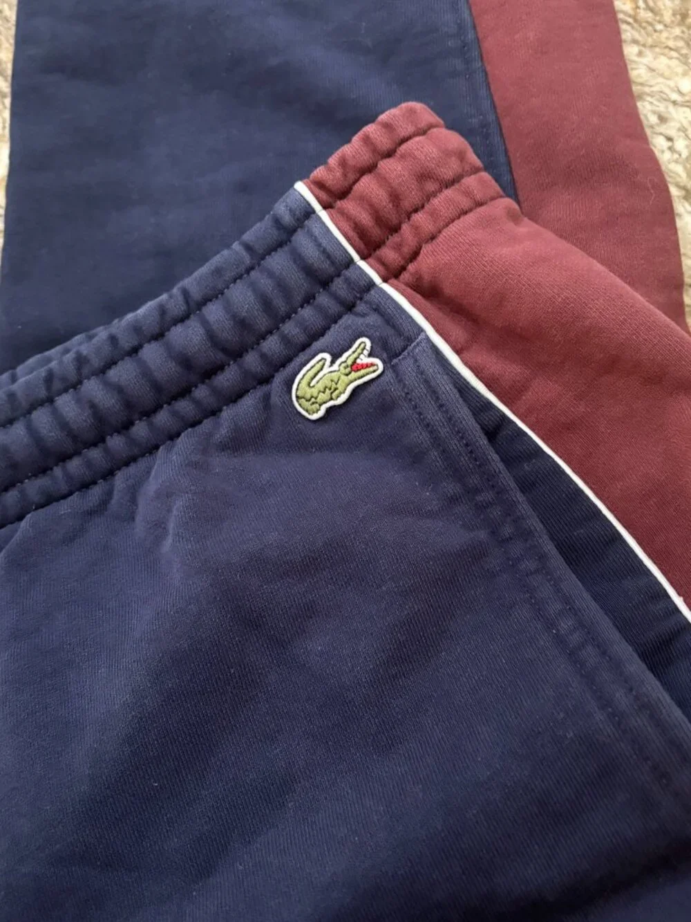 Lacoste Men's Tapered Leg Fleece Sweatpants